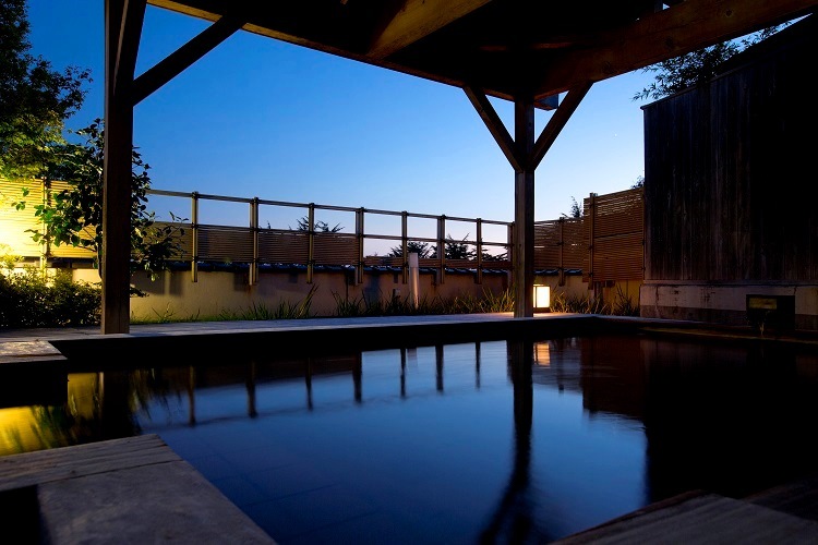 まつさき新館展望露天風呂（木犀）