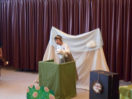 人形劇　こいぬのチロ