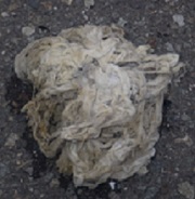 マンホールポンプが詰まる原因となった異物