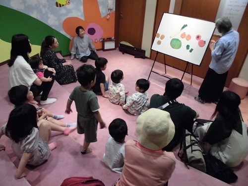 パネルシアターの様子