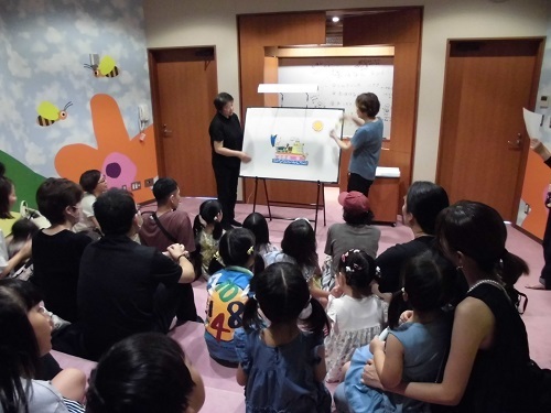 パネルシアターの様子