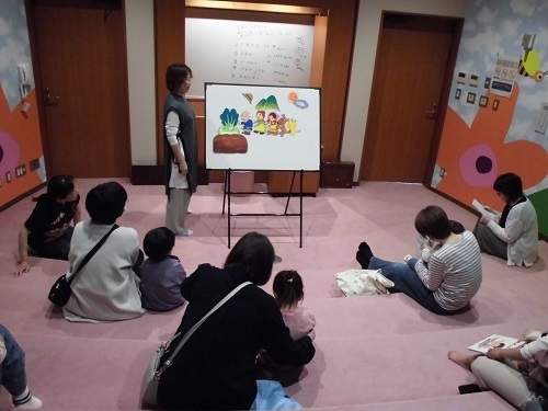 パネルシアターの様子