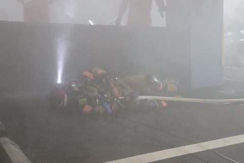 退避できなかった隊員