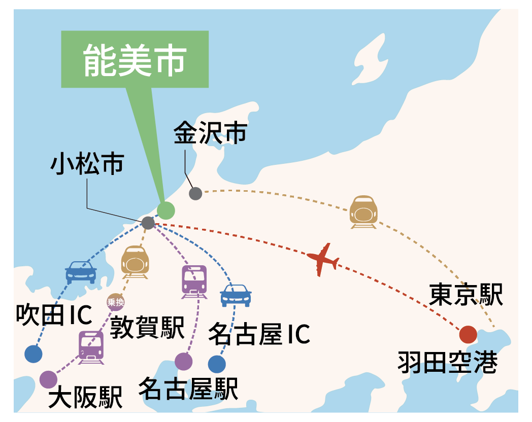 近隣アクセスマップ