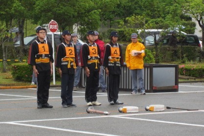 能美市辰口地区 自衛消防団合同訓練大会2