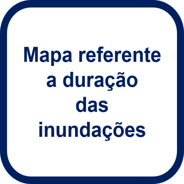 Mapa referente a duração das inundações
