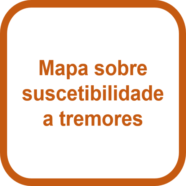 Mapa sobre suscetibilidade a tremores