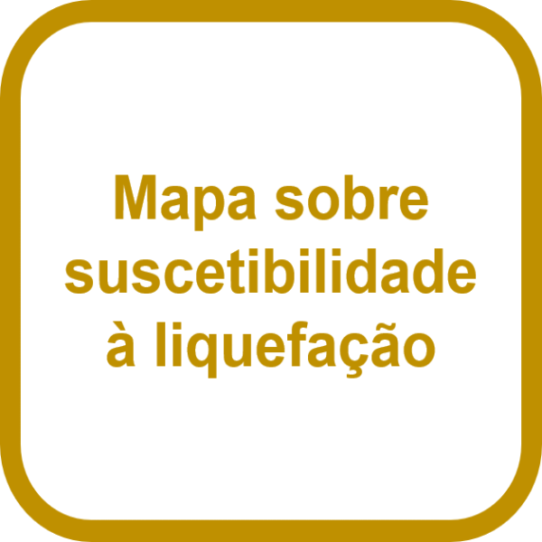 Mapa sobre suscetibilidade à liquefação